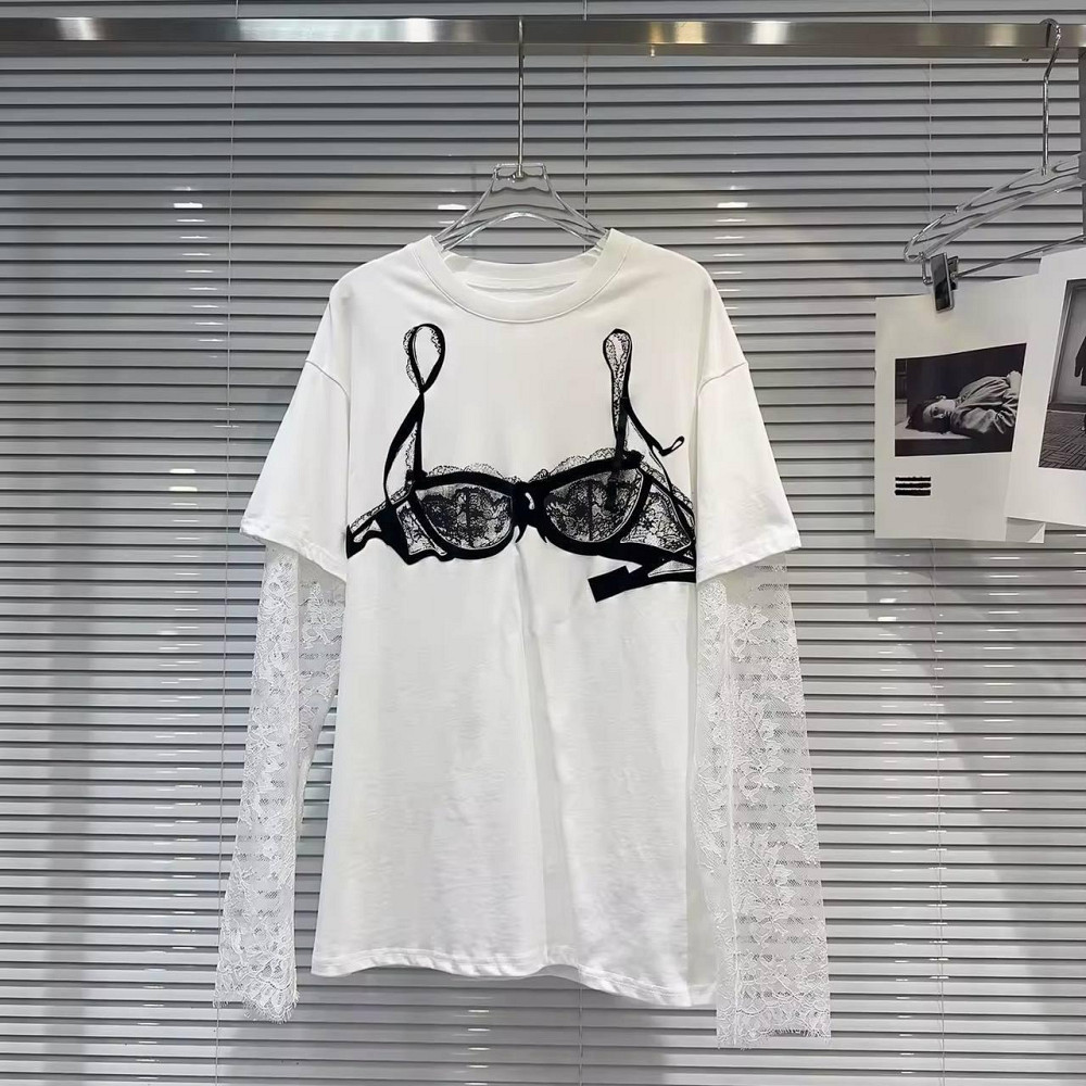 Женская стильная оверсайз футболка 