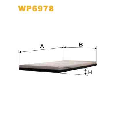 Фільтр салону Wixfiltron WP6978 Вінниця