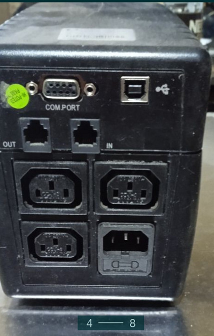 Источник бесперебойного питания : Mustek Power Must 600 USB Киев - изображение 4