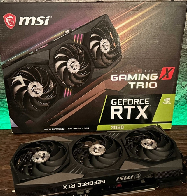 SUPER! Видеокарта NVIDIA GeForce RTX 3090 24GB MSI Gaming X Trio. Харьков - изображение 7