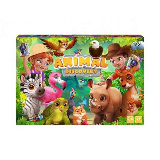 Настільна розважальна гра "Animal Discovery" укр (10), шт Київ