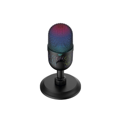 Мікрофон ігровий Havit HV-GK52 з підсвічуванням чорний Житомир