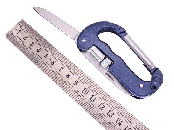 Мультитул карабін A08, камуфляж Дніпро - фото 3