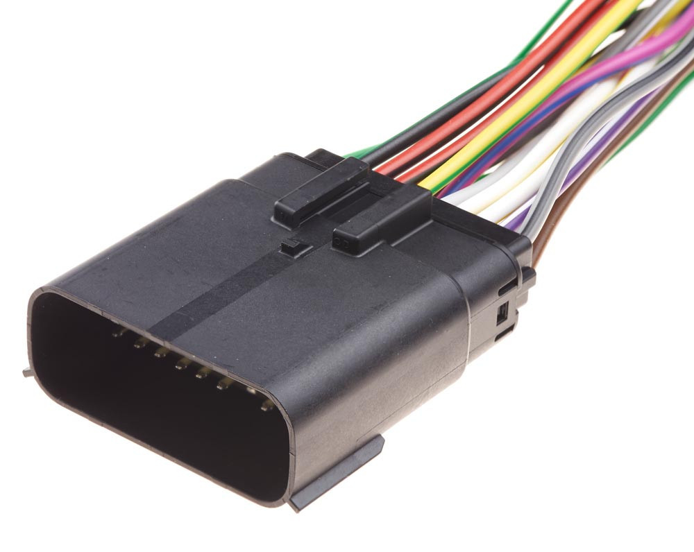 Разъем коннектор с проводом, 20-кон., 33482-2001, 33482-2132, Molex Америка универс., Ford Киев - изображение 1