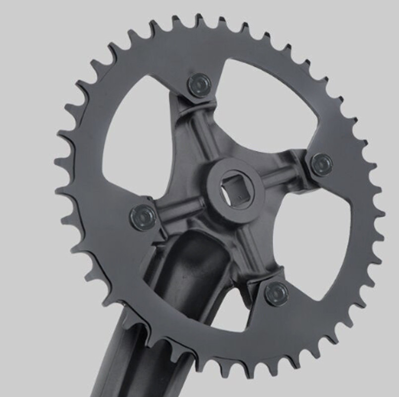 Велосипедный шатун Hassns XT 38 зубов 170 мм разборной Бровары - изображение 6