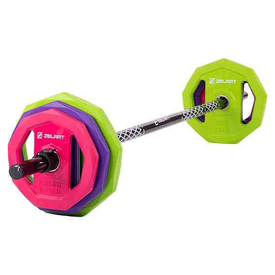 Штанга для фітнесу на 17.5 кг Zelart 7801-17_5 Київ