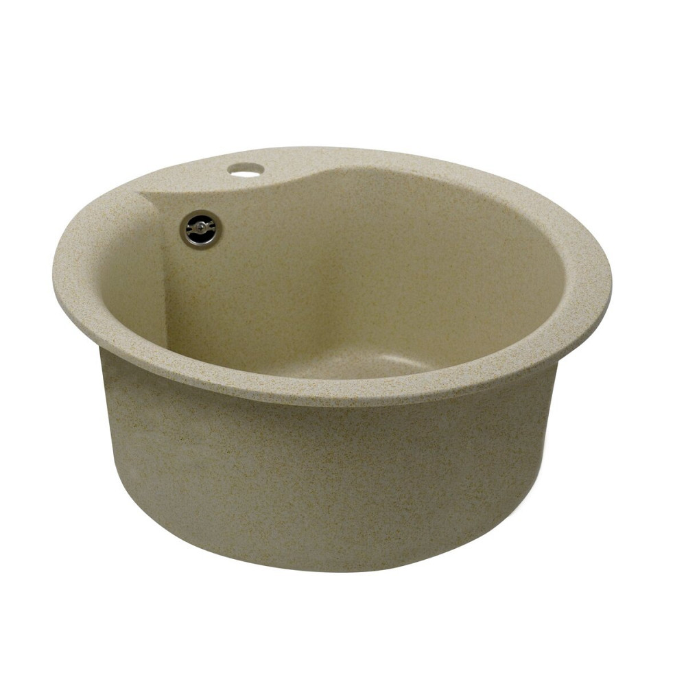 VALESO Гранітна мийка для кухні VALESO TURAS 480 матова Пісок Коломыя - изображение 13