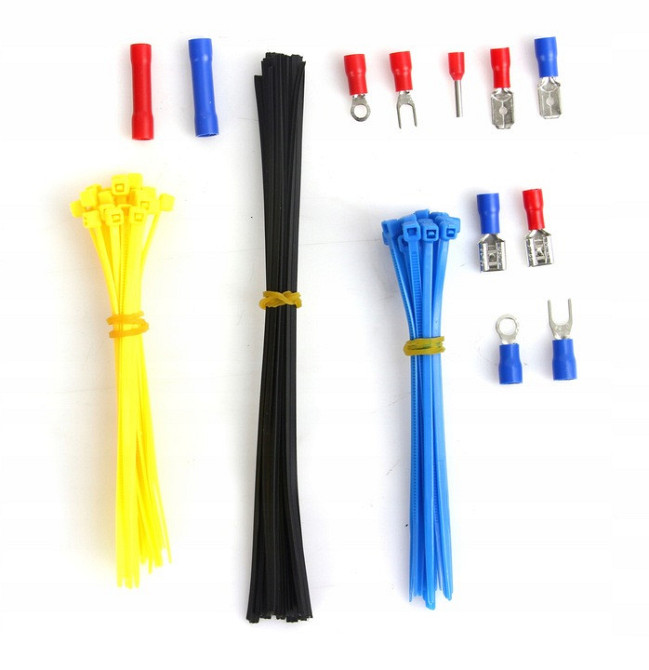 Знімач ізоляції - кримпер для обтискання клем та зняття ізоляції + 239 клем Mar-Pol (M49529) Нововолинськ - фото 7