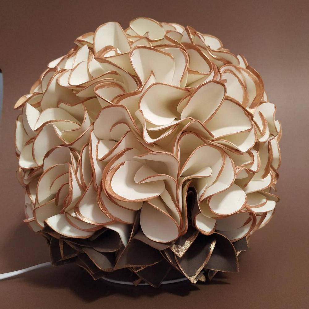 Світильник-нічник "Гортензія Білий шоколад" Дніпро - фото 7