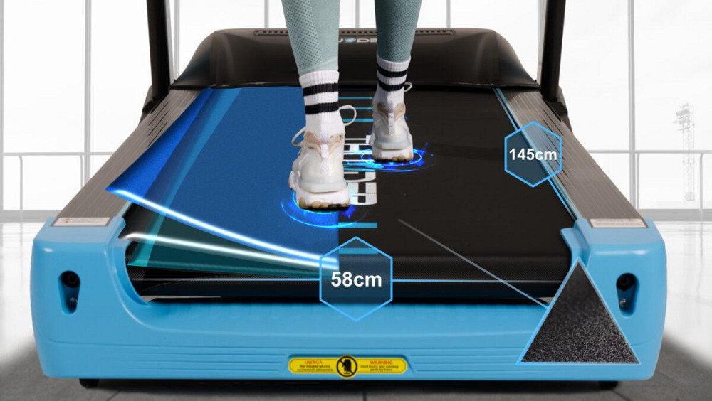 Беговая дорожка электрическая THUNDER IGNITE-S-TFT-BLACK Киев - изображение 6