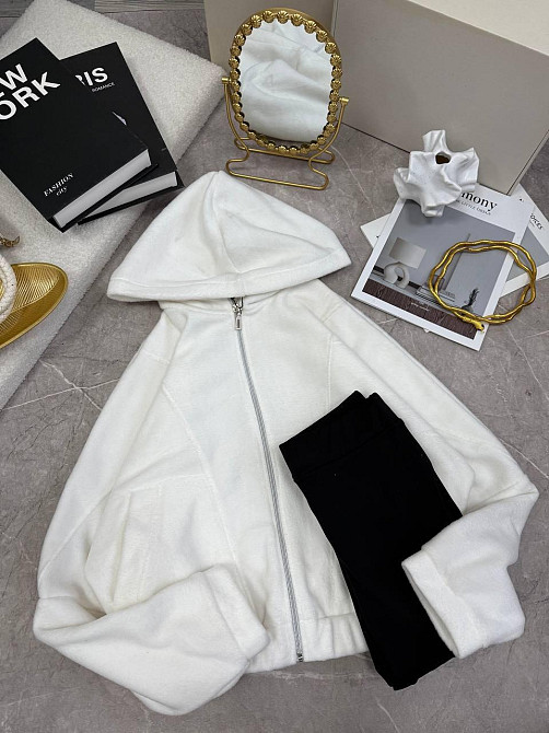 Женский теплый повседневный костюм двусторонний полар Флис Одесса - изображение 2