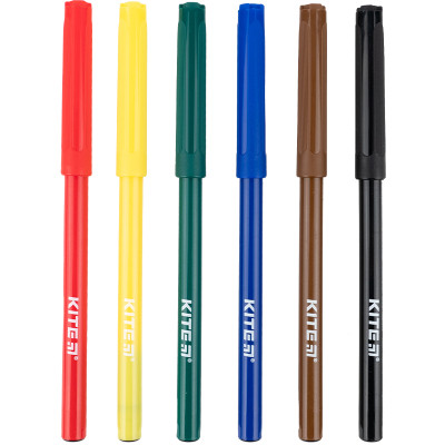 Фломастери Kite Classic 6 кольорів (K-446) Вінниця - фото 2