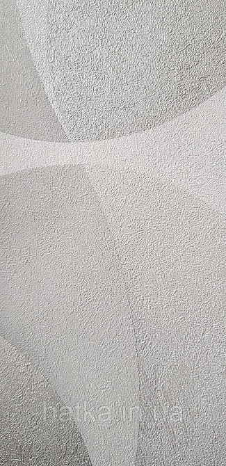 Обои виниловые на флизелине Sintra Atmosphere метровые геометрия круги серый серебро на белом 512425 Киев - изображение 2