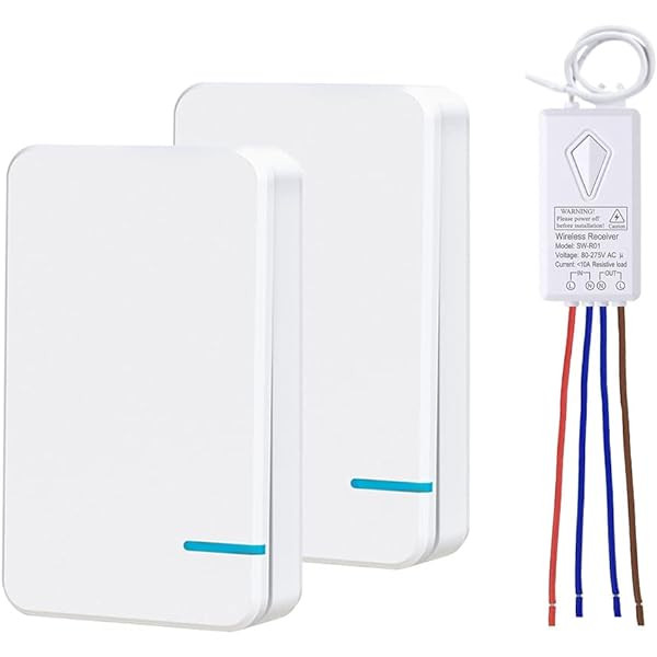 Комплект безпровідного вимикача та приймача світла Thinkbee SW-K1&R01 Луцк - изображение 1