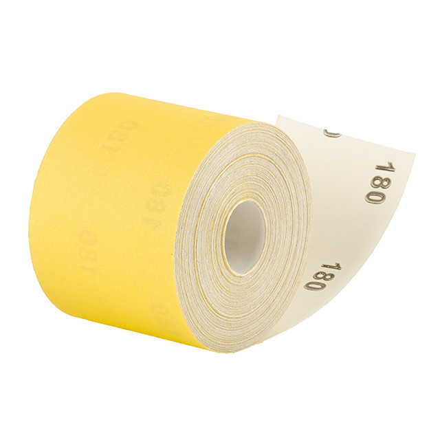 Шкурка шліфувальна, паперова основа, К180, 115 мм × 50 м INTERTOOL BT-0823 Київ - фото 1