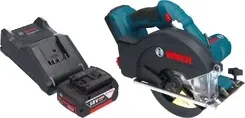 Электрическая пилка Bosch GKM 18V-50 Professional akumulatorowa pilarka tarczowa do metalu 18 V 136 mm bezszczotkowa + 1x Киев