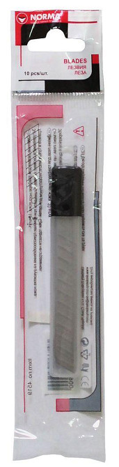 Лезо для канцелярського ножа 9 мм 