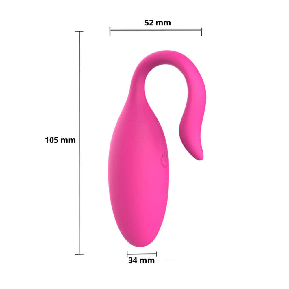 Віброяйце - Erospace Sweet Play Egg App Controlled A9 Sex Aura Київ - фото 10