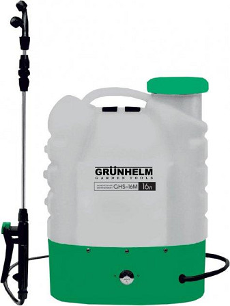 Опрыскиватель аккумуляторный Grunhelm GHS-16M 16 л (814416) Коломыя - изображение 1