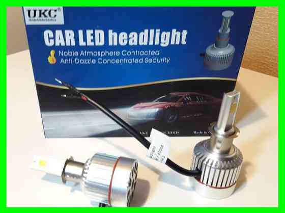 LED Автолампи в Фари H3 (ВідеоОбзор) Дніпро
