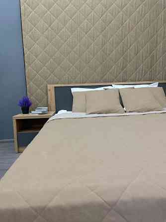 Покрывало стеганое Decorator Sparta Diamond ромб 240х260 см бежевый (85-059) Киев