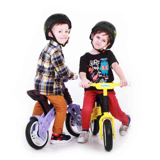 Беговел Real Baby, черно-желтый Київ