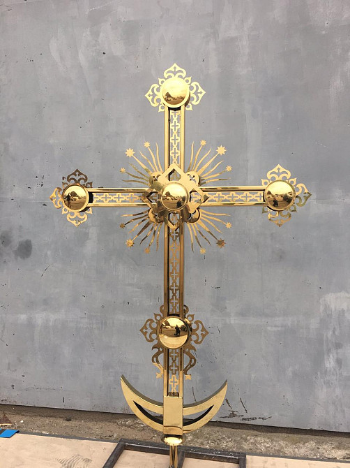 Крест на купол Церкви Киев - изображение 8