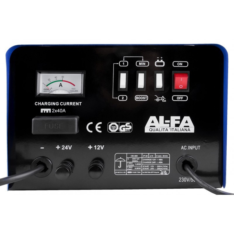 Пуско-зарядний пристрій професійний AL-FA ALCC7 – Італія, гарантія 12 міс Івано-Франківськ - фото 3