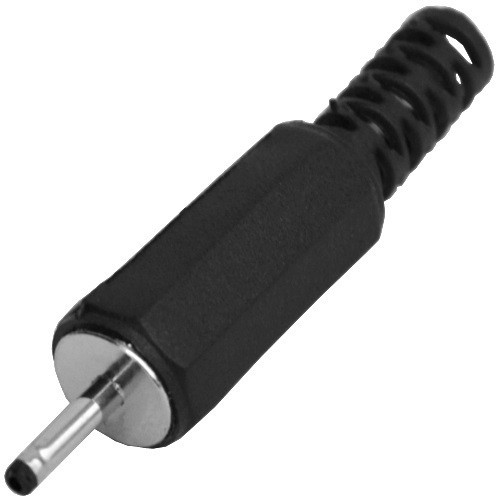 Штекер питания , 2,0\0,6мм, длина-9,5мм, корпус пластик Полтава - изображение 1