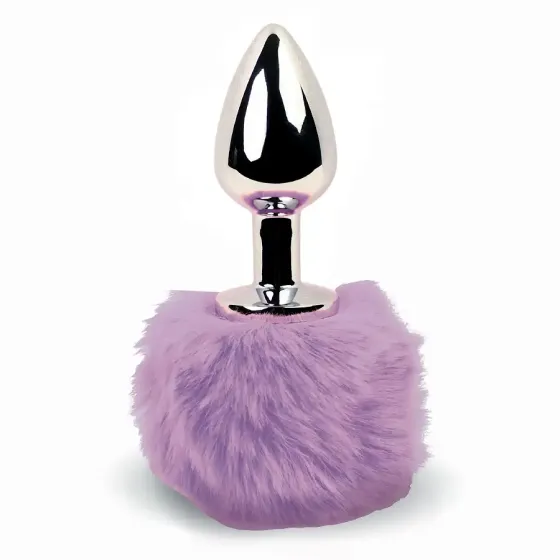 Анальна пробка FeelzToys - Bunny Tails Butt Plug Purple Львів