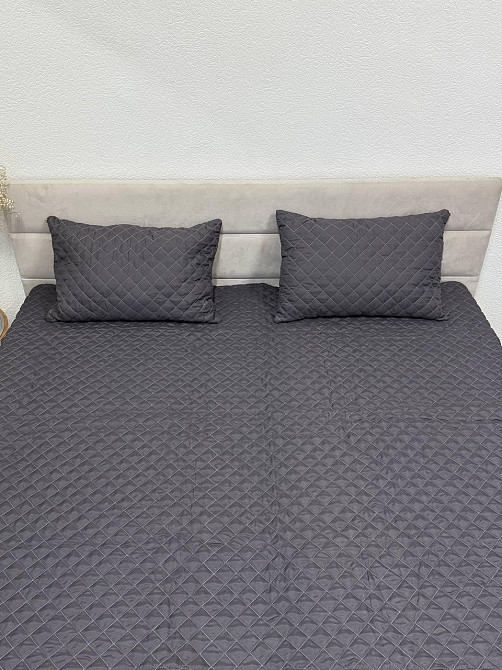 Ecotton Комплект Покривало з подушкою Ecotton 140х205 см антиалергенний сірий Киев - изображение 5