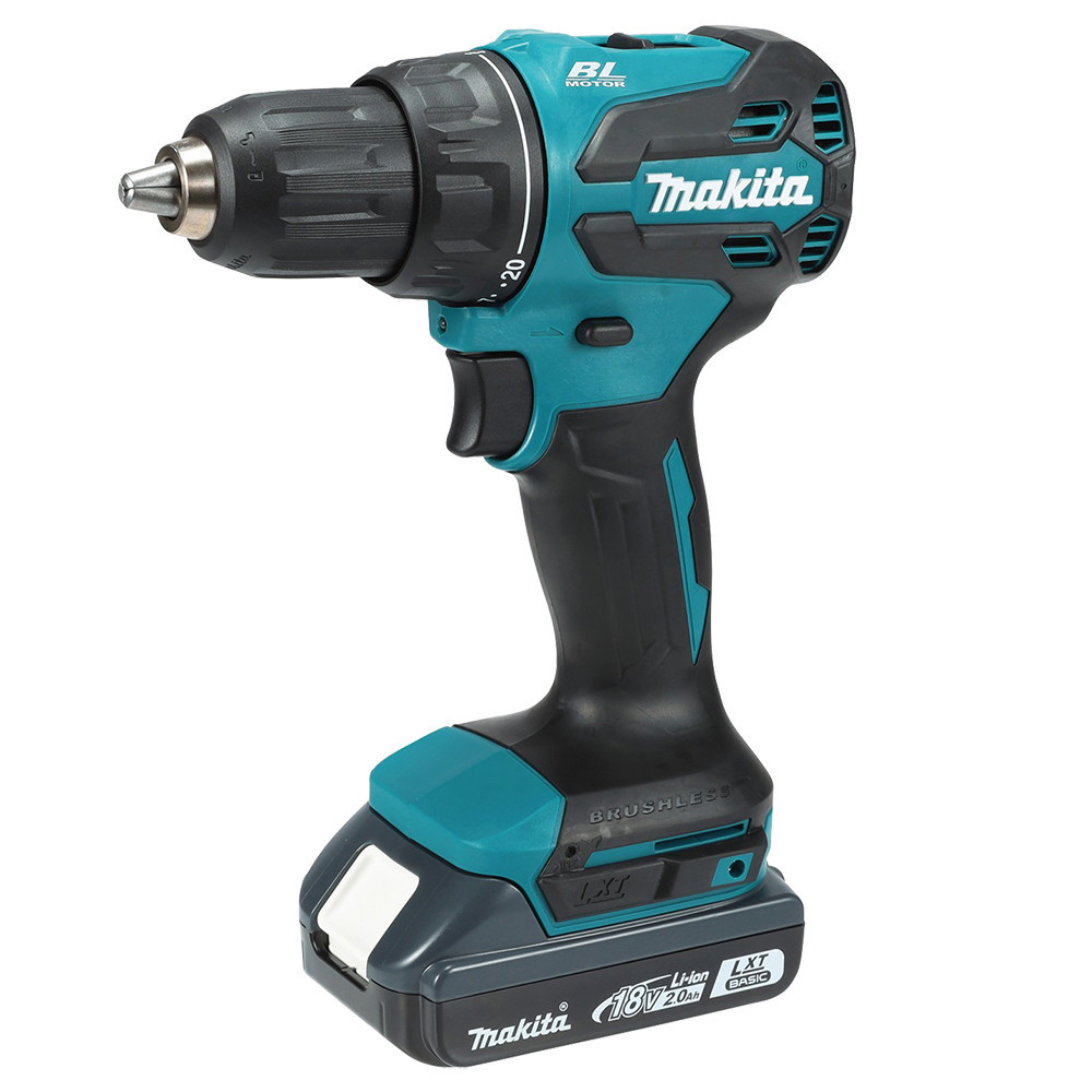 Акумуляторний дриль-шурупокрут Makita DDF490WVE 18В, 65 Нм, 2 АКБ 2.0 Аг, кейс Київ - фото 2