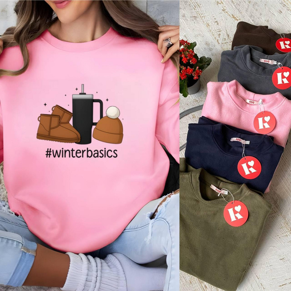 Жіноча затишна оверсайз кофта з новорічним принтом із двостороннього флісу Рожевий, 48/50 Одеса - фото 2