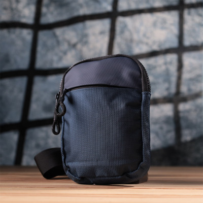 Сумка Vintage Для подорожей з текстилю Синя (22870) Вінниця - фото 10