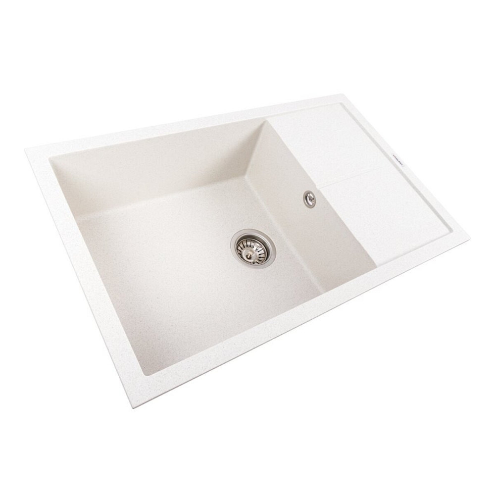 VALESO Гранітна мийка VALESO CALYPSO 7950 матова Біла в крапку Киев - изображение 2