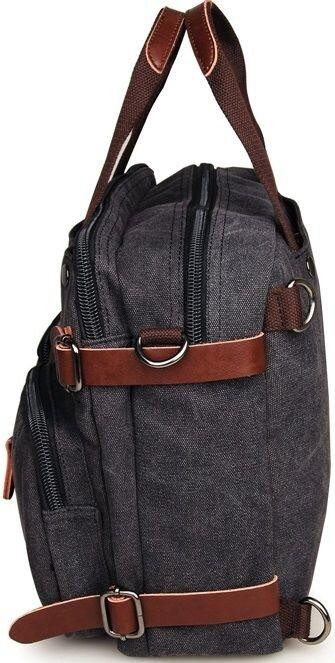 Сумка мужская трансформер Серая (Vintage) Киев - изображение 10