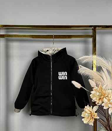 Демисезонная двусторонняя куртка для мальчиков на 7,8,9,10 лет Николаев