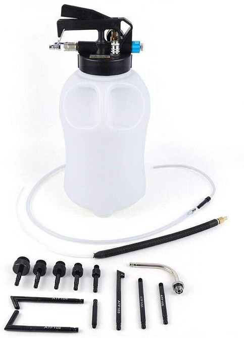 Насос для заміни масла в АКПП та КПП + набір адаптерів REWOLT (T9021) Чернігів - фото 6