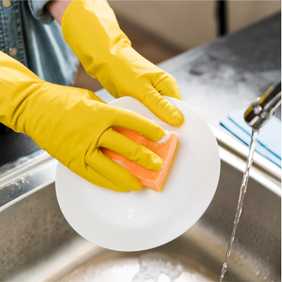 Перчатки хозяйственные Chisto Латексные XL 1 пара (4823098414940) Винница - изображение 3