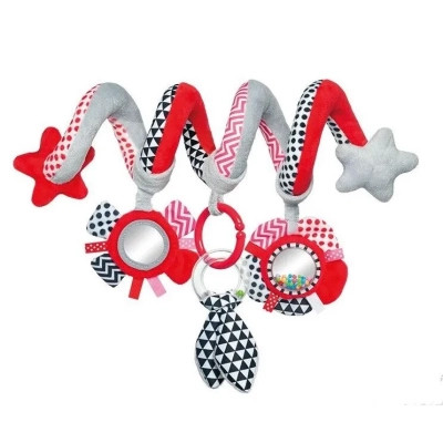 Игрушка на коляску Canpol Babies м какая спираль красная (68/063_red) Винница - изображение 1