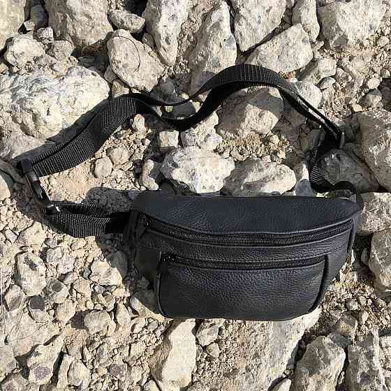 Стильная унисекс бананка, Поясная сумка без принта подросток, Мужская бананка на каждый день UP-97 Львов