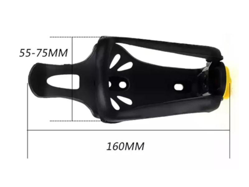 Флягоутримувач розсувний, тримач пляшок Topeak чорний Бровари - фото 7