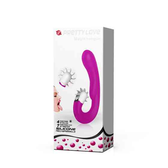 Вибратор для точки G и клитора Язычок Sex Aura Киев