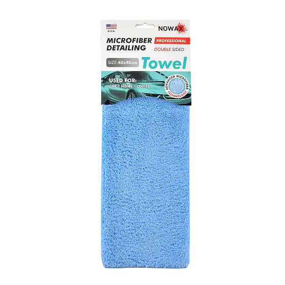 Тряпка Nowax из микрофибры 40х40см голубая Львов