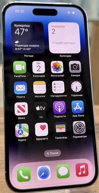 Айфон iPhone 14 Pro 256Gb. Silver. Київ - фото 8