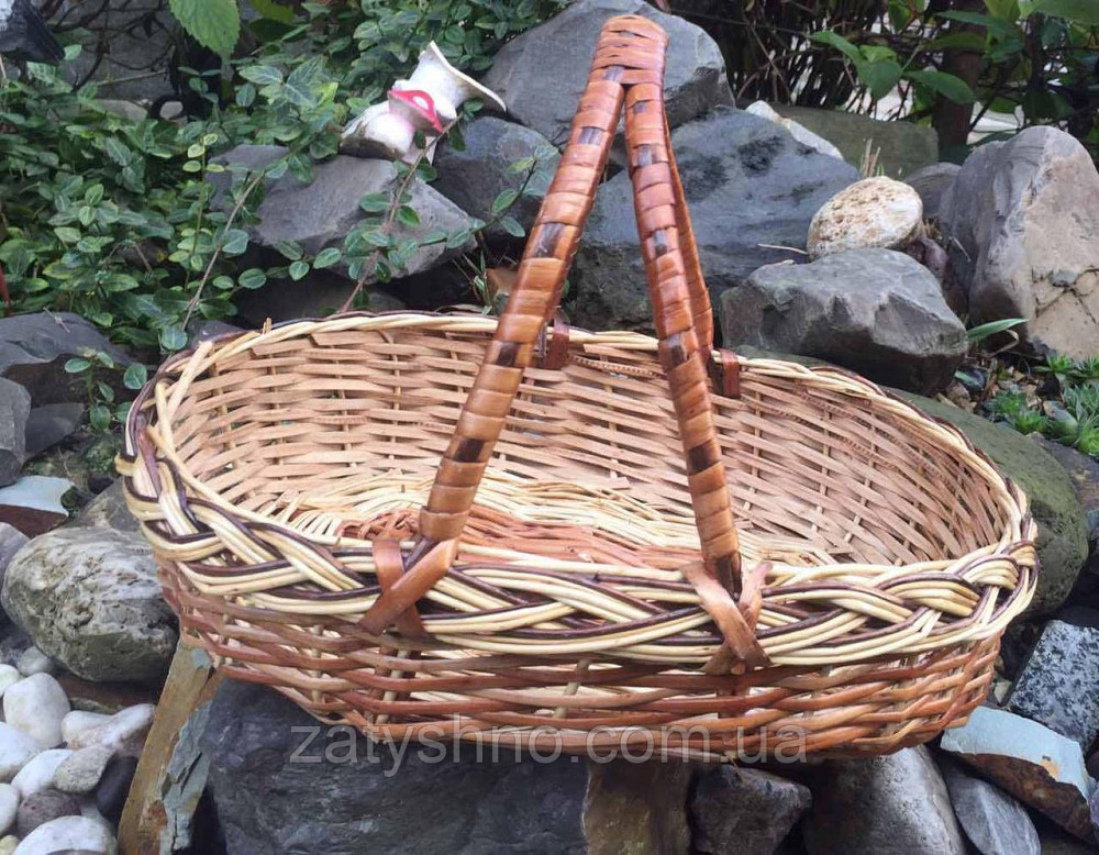 Кошик плетений подарунковий порожній Київ - фото 3