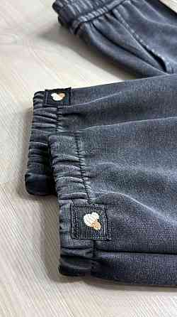 Брюки женские Akfu 507 спортивные джогеры на резинке вареные черные, черный, 3XL Киев