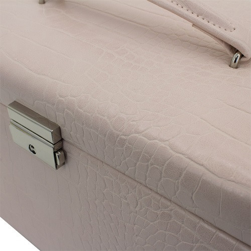 Скринька для коштовностей Friedrich Lederwaren Jolie 2.0 шкіра крокодила Рожевий Київ - фото 6