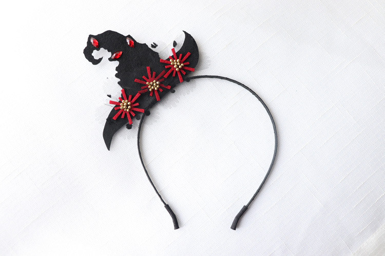 Оруч на Хэллоуин Шляпка one size черно-красный Киев - изображение 3