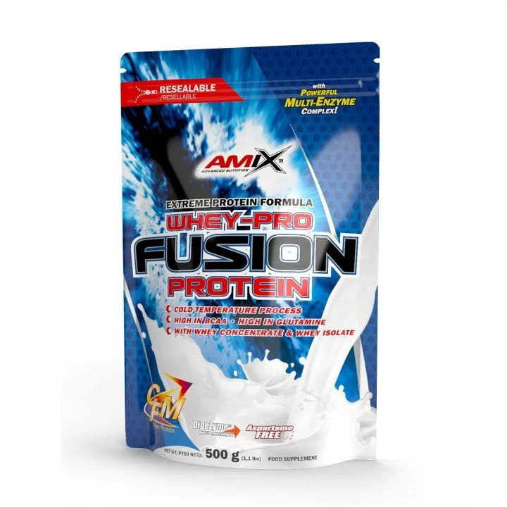 Протеїн Amix Nutrition Whey-Pro FUSION 500 г, Blue Raspberry Луцьк - фото 1